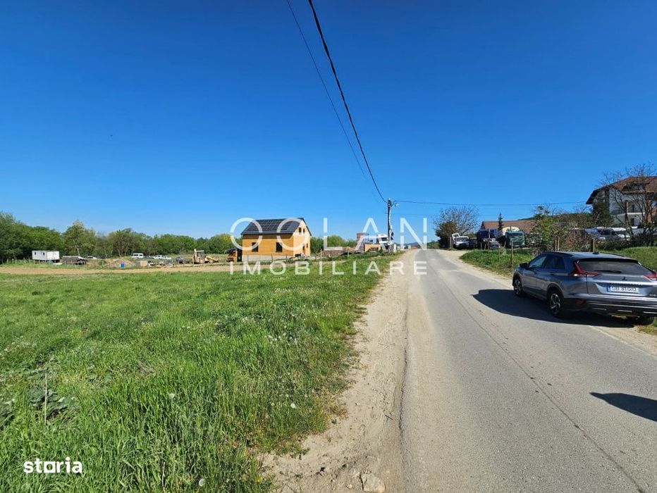 Teren cu autorizatie de constructie, Mohu (Sibiu) COMISION 0%