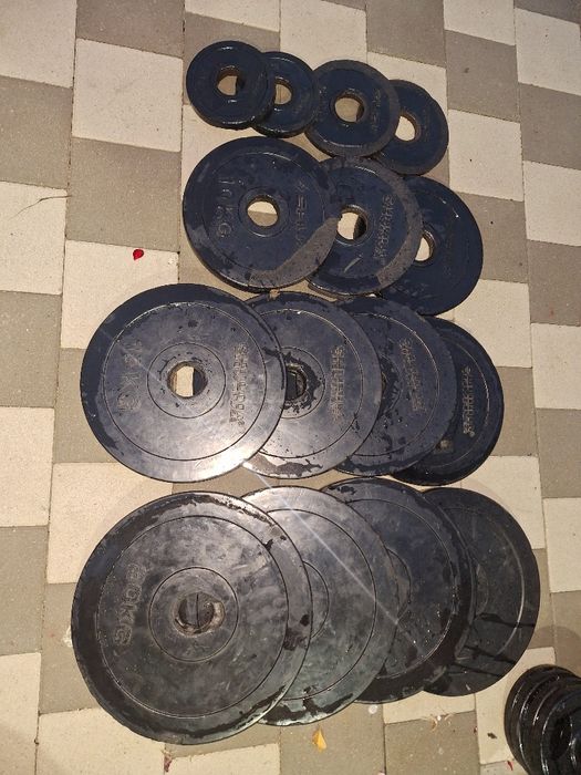 Discuri olimpice greutati 20kg 15kg 10kg 5kg 2.5kg