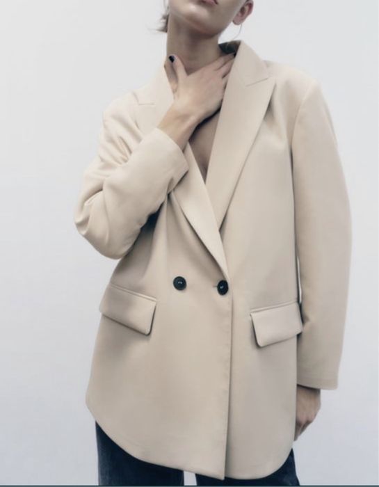 ZARA: Vesta + sacou M, eticheta livrare gratuita