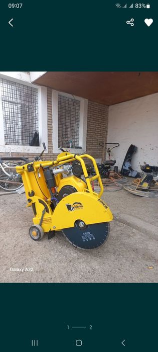 Услуги бетона и стяжки резка