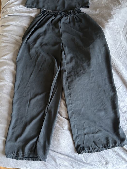 Черен летен комплект (топ + панталон) – S/M