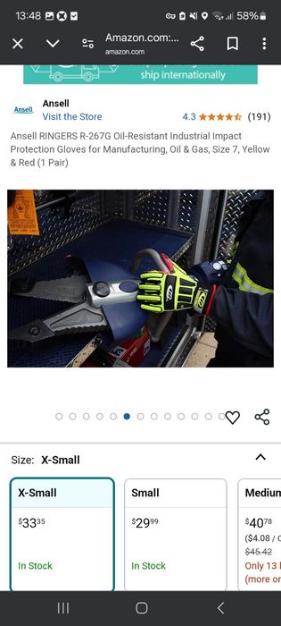 Перчатки Ringers gloves 267