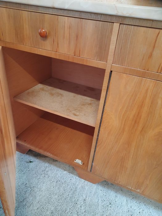 corp bucatarie din pal si furnir