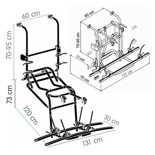 Suport Biciclete pe Carlig Thule Haion Rulota
