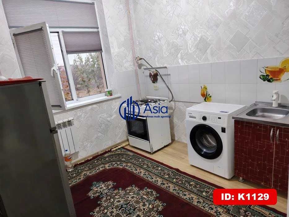 K1129 Trikotaj gishtli domdan 2xonalik kvartira sotiladi