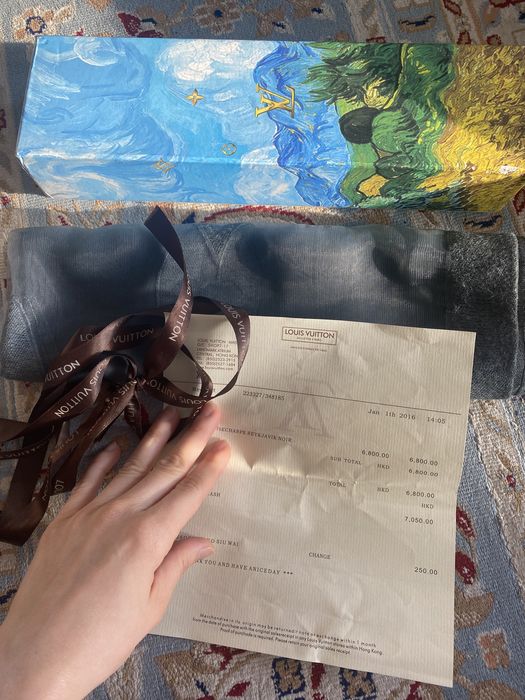 Шарф Louis Vuitton, 100% оригинал с чеком