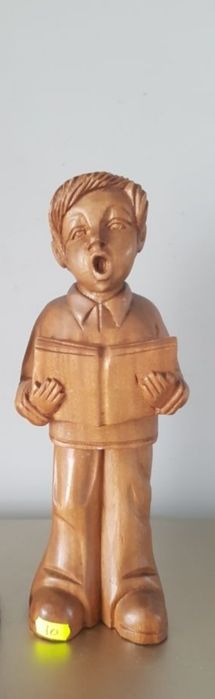 Statuete vechi din lemn masiv