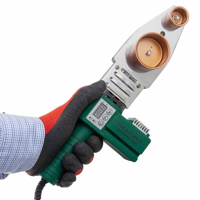 Професионален Поялник за полипропилен ROCKFORCE , 1000 W, 20-63 мм