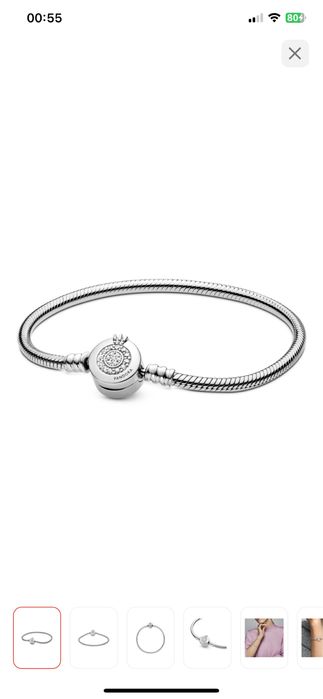 Браслет Pandora + шарм
