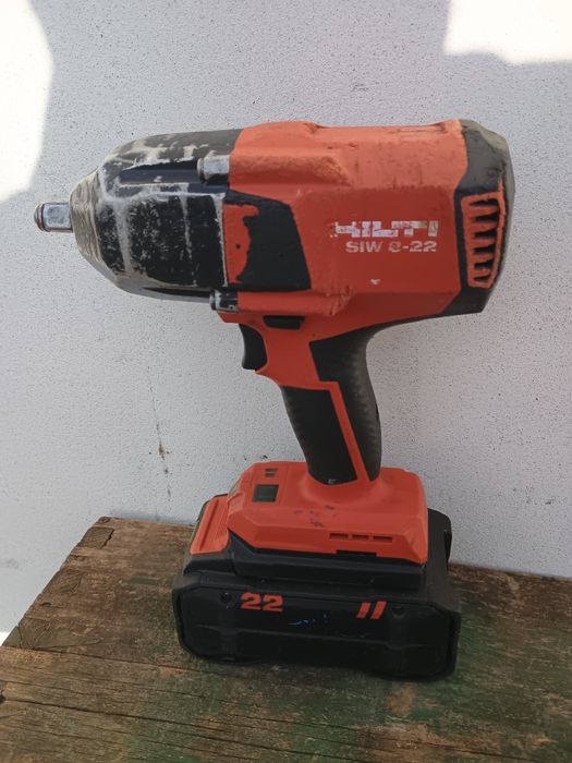 Impact roți hilti siw 8 22 nuron an 12/2023 + baterie 8 amperi