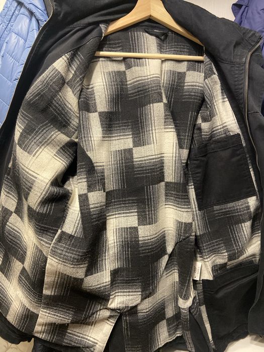 джинсовая утепленная куртка