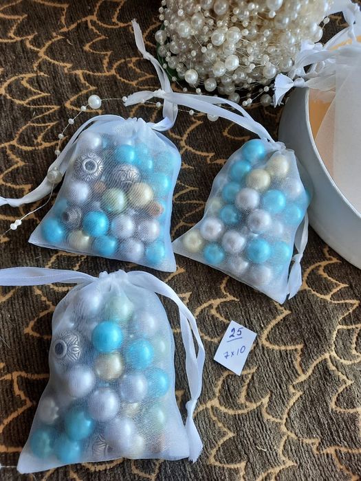 Мешочки для мелких подарков. Ткань.