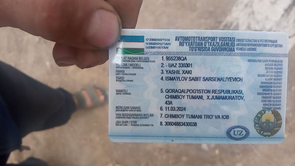 УАЗ сатылады мото 100 коробка 100 задный передний мост 37