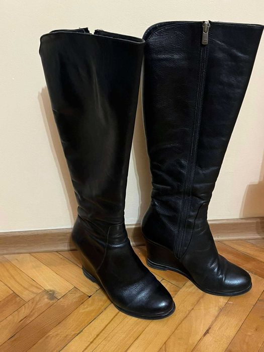 Дамски ботуши - естествена кожа