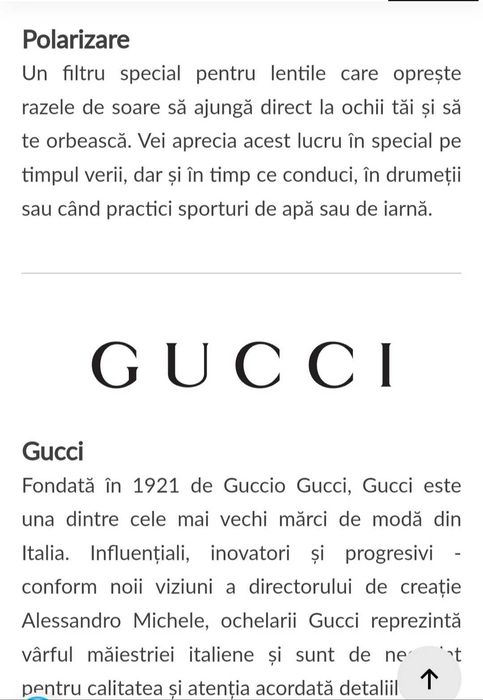 Ochelari de soare Gucci Pilot
