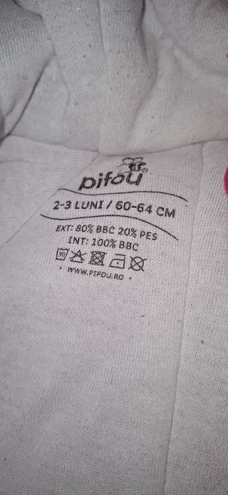 Combinezon pifou 2-3 luni