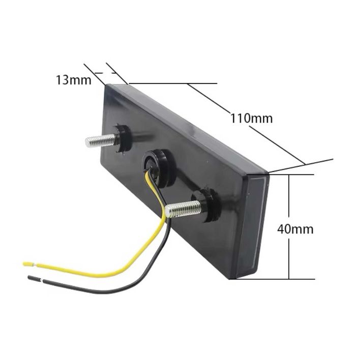 2 БРОЯ LED Диодни Тунинг Мигачи за Lada Niva Странични Светлини