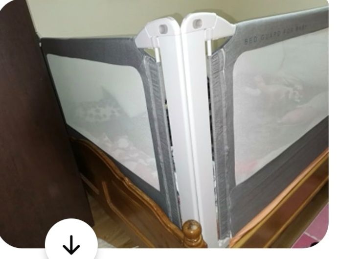 Vând 2 laterale pat buy4baby XXL, în stare impecabilă