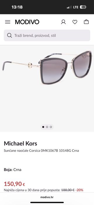 Слънчеви очила Michael Kors 10148G