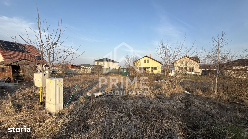 Teren intravilan | 910 mp | APA, GAZ, CURENT | Zona Partos Residence