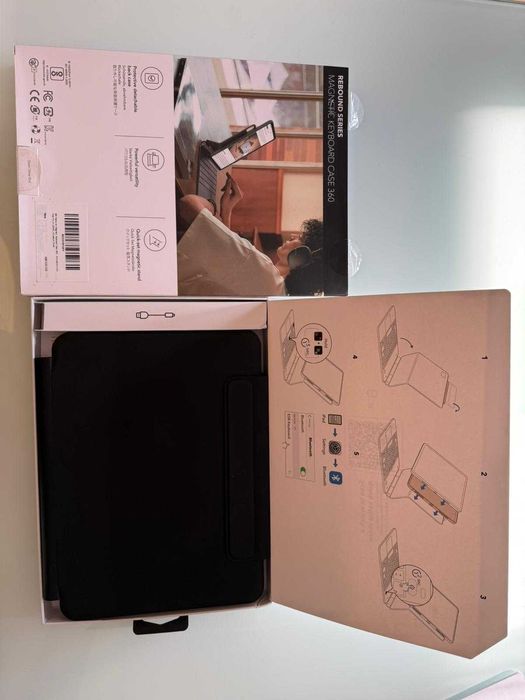 Tastatura si husa Ipad 11 PRO (2025) - ESR Detachable Keyboard Case matching with Apple Keyboard