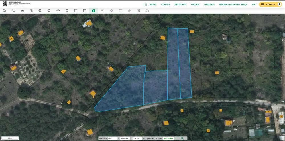 Продава се Парцел в Русе, Дружба 1 - 5387 кв.м за 10 €/кв.м - Снимка #1