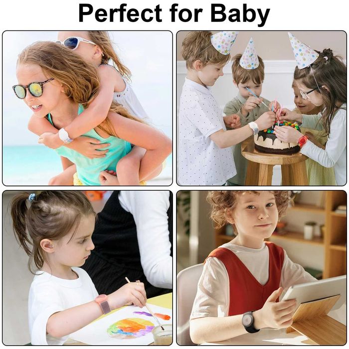 Детска найлонова гривна с велкро за Apple AirTag или друг GPS тракер