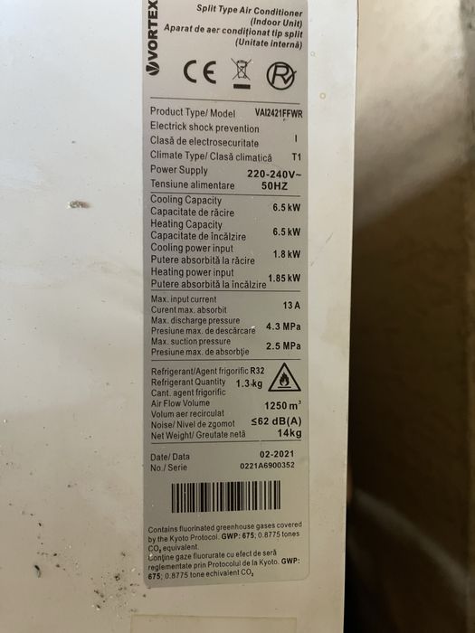 Vand aparat  aer conditionat VORTEX