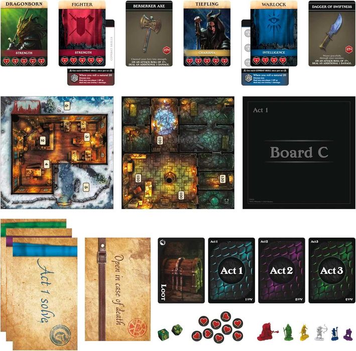 Настольная игра Dungeons&Dragons:Bedlam in Neverwinter от Hasbro