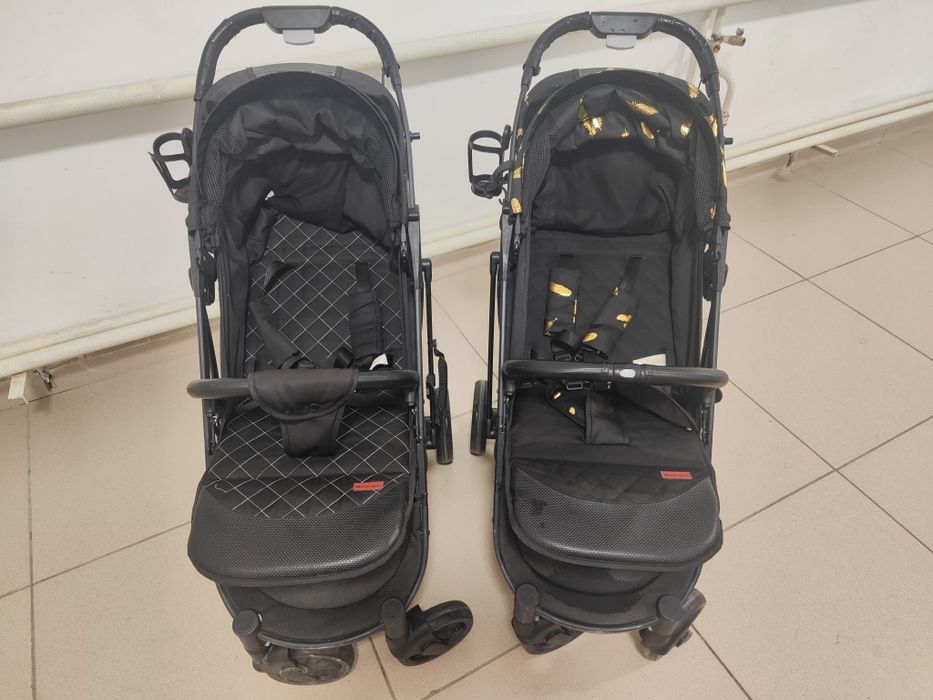 Детская каляска для двойни