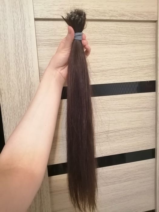 Волосы натуральные 55 см