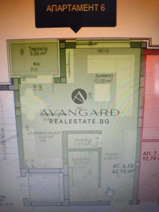 Продава се Едностаен апартамент в Пловдив, Христо Смирненски - 48 кв.м за 1479 €/кв.м - Снимка #8