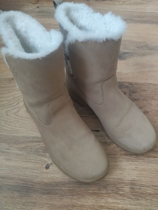 Дамски непромокаеми кожени ботуши QUECHUA