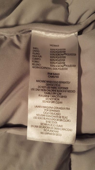 Andrew Marc® Stretch зимно дълго дамско яке парка размер S ОРИГИНАЛНО