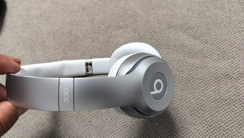 Casti On Ear Bluetooth Beats Solo 2 Wireless model B0534 Silver