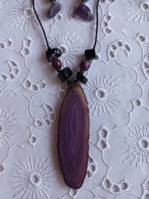 Кехлибарено бижю огърлица