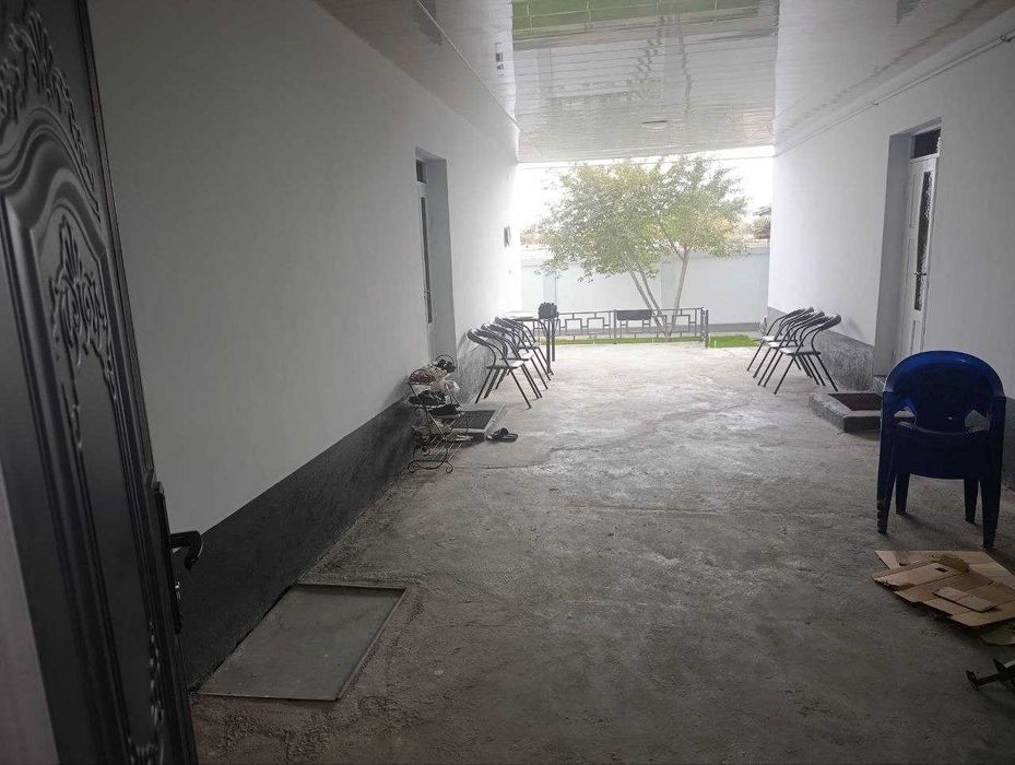 Учаска Сергили Хонабод 8хона
Газ вода, свет wifi 4 соту средний ремонт