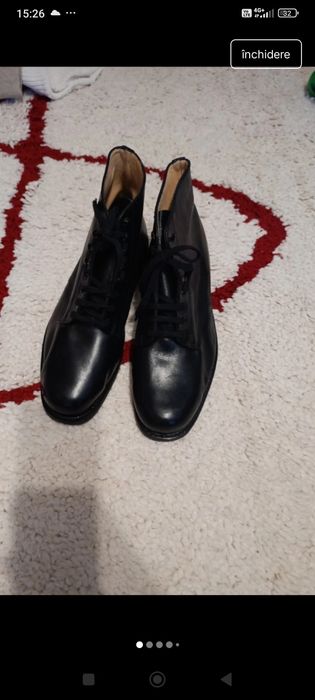 Ghete Piele Bărbați Made in Italia