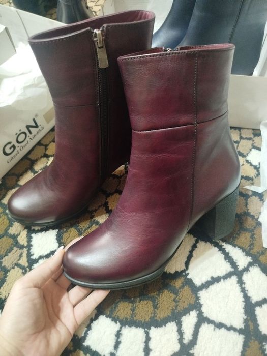 Продам сапоги из натуральной кожи