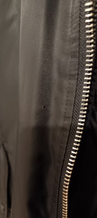 САМО ДНЕС, КРАЙНА ЦЕНА! Stussy Waxed Bomber Flight Jacket Black