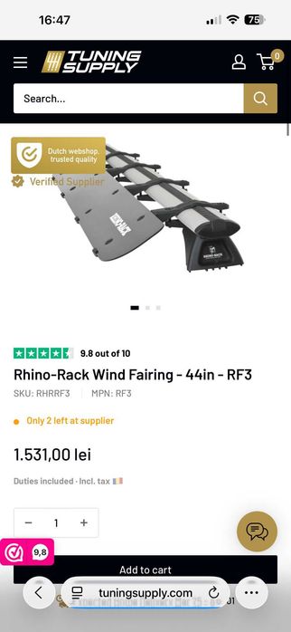 Portbagaj plafon-roof rack-Rhino Rack X-Tray