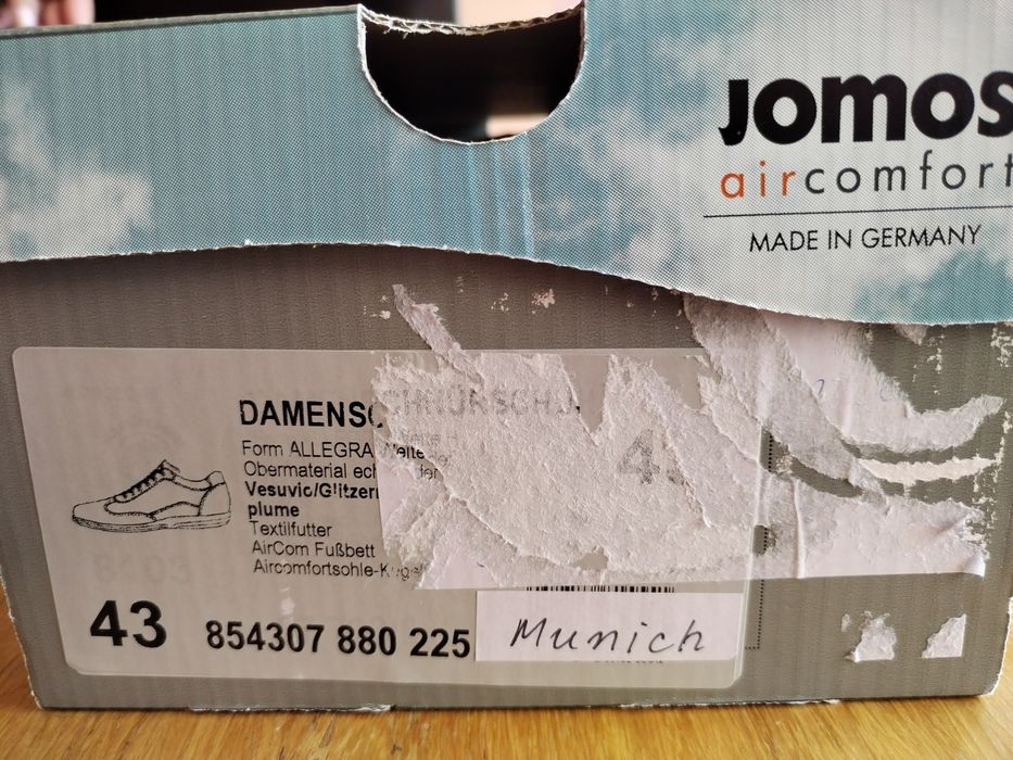 Дамски немски маратонки N43 Jomos air comfort