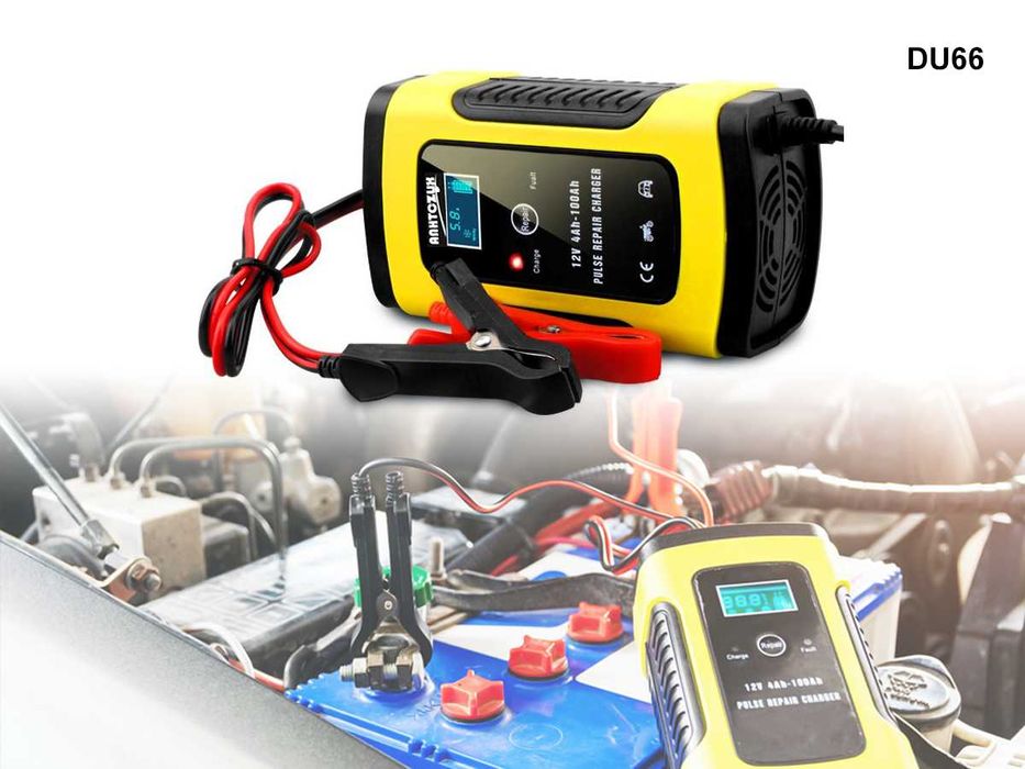 Redresor Baterii Auto Baterie Starter Pornire Voltmetru 100A 12v