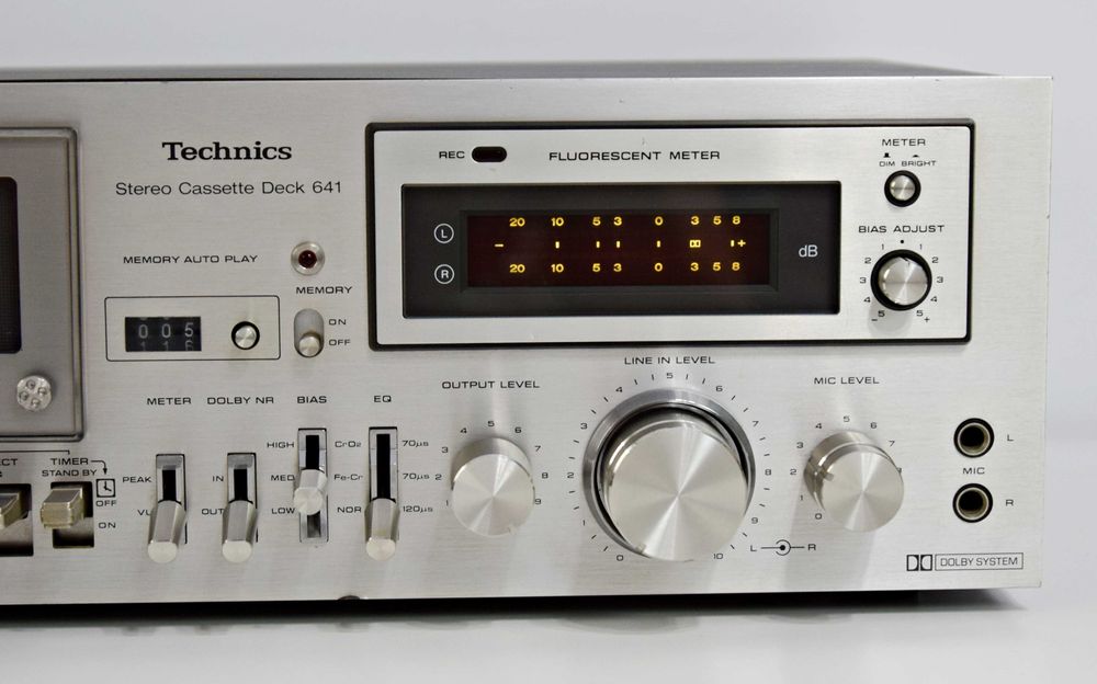 Deck Technics RS-641, casetofon cu defect