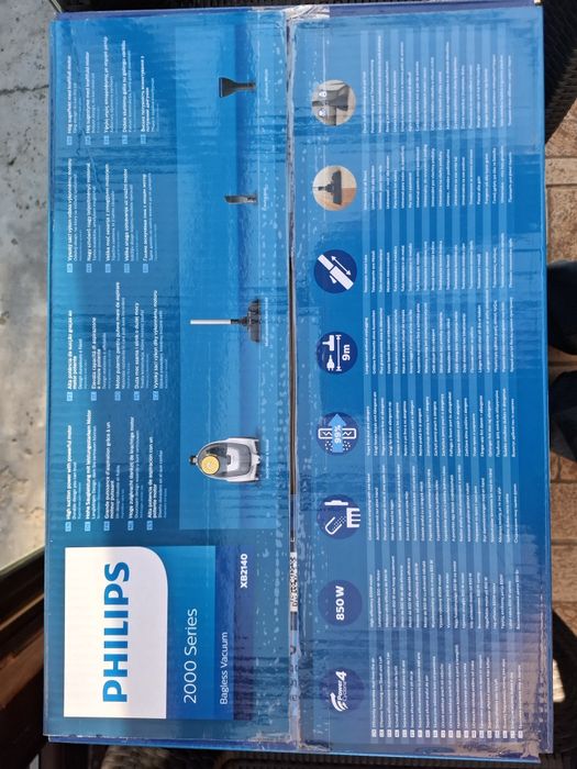 Aspirator Philips Power Cyclone 2000 Nou Fără sac 850W