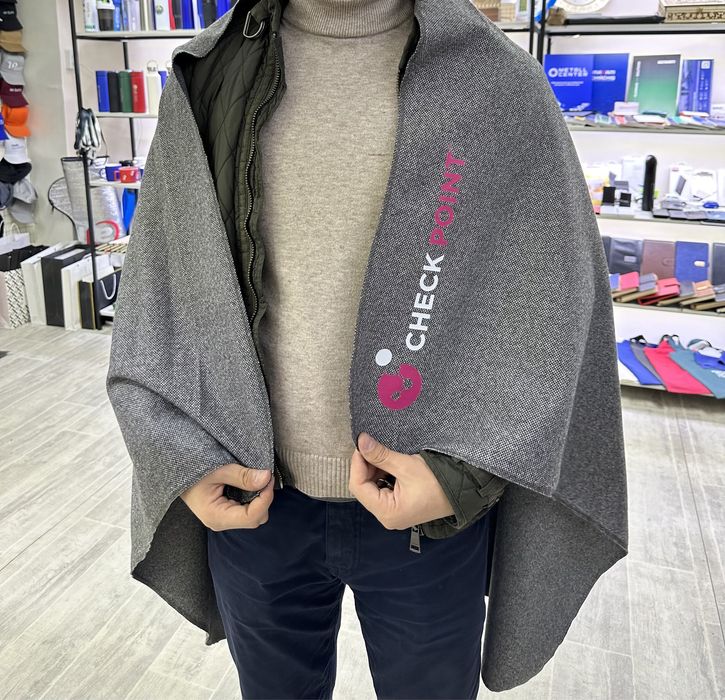 Плед с логотипом