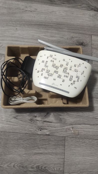 ADSL wifi modem router tp-link 300Mbps korodka dok