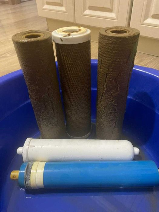 Замена фильтров для воды