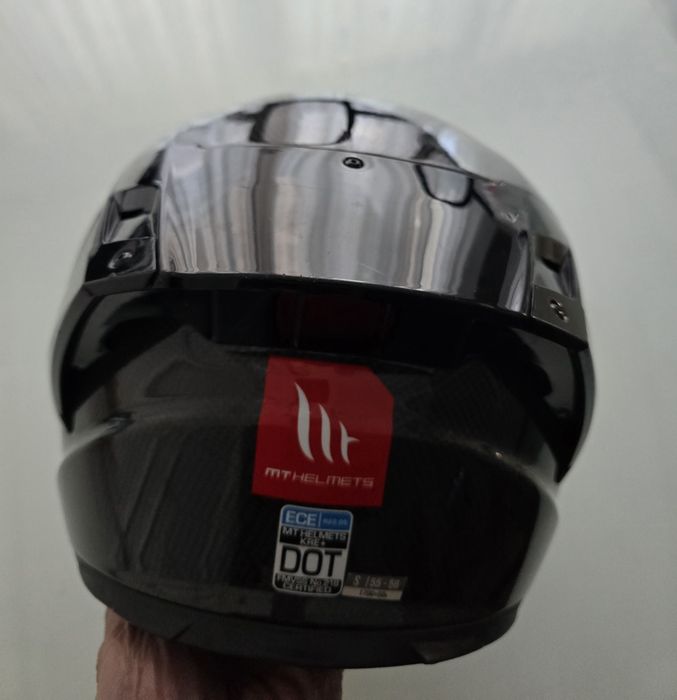 Casca moto MT Helmets KRE+ CARBON marimea S, A11 Gloss Black