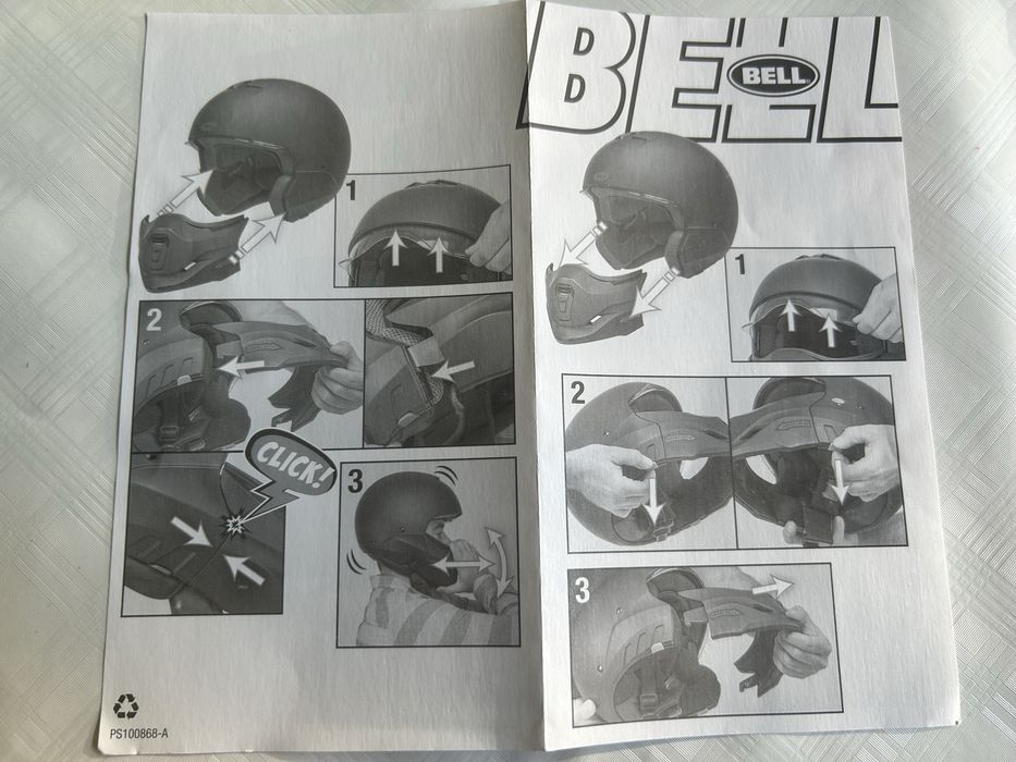 Casca moto integrala Bell  Ps Broozer